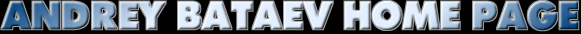 Andrey Bataev Home Page